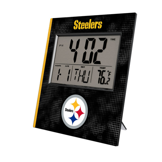 Pittsburgh Steelers Hatch Wall Clock - Sports Gifts, Sports Memorabilia, Sports Collectibles, Fan Shop