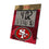 San Francisco 49ers Color Block Wall Clock - Sports Gifts, Sports Memorabilia, Sports Collectibles, Fan Shop