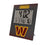 Washington Commanders Linen Wall Clock - Sports Gifts, Sports Memorabilia, Sports Collectibles, Fan Shop