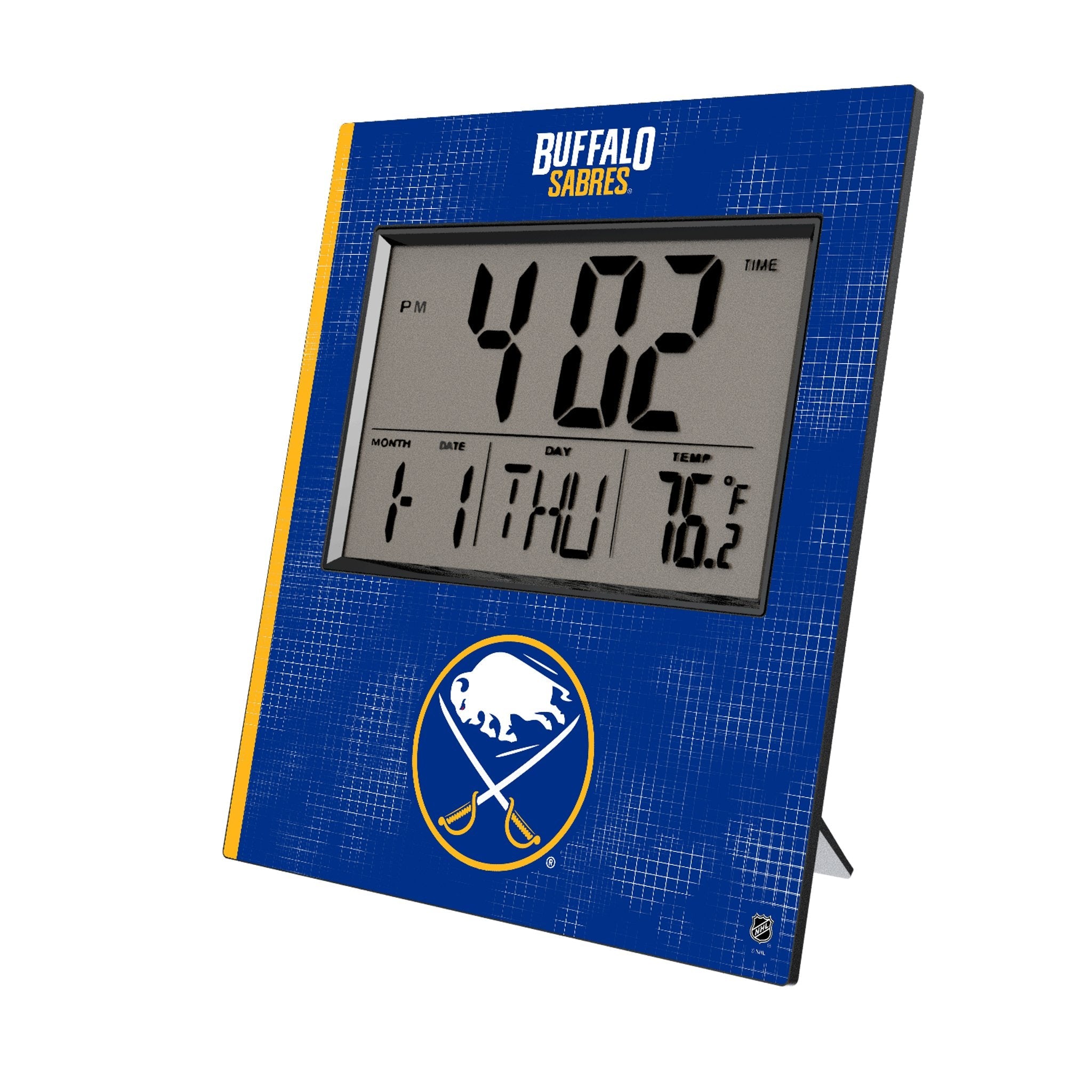 Buffalo Sabres Hatch Wall Clock - Sports Gifts, Sports Memorabilia, Sports Collectibles, Fan Shop