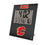 Calgary Flames Linen Wall Clock - Sports Gifts, Sports Memorabilia, Sports Collectibles, Fan Shop