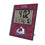 Colorado Avalanche Hatch Wall Clock - Sports Gifts, Sports Memorabilia, Sports Collectibles, Fan Shop