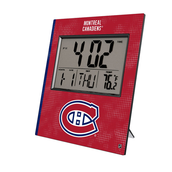 Montreal Canadiens Hatch Wall Clock - Sports Gifts, Sports Memorabilia, Sports Collectibles, Fan Shop