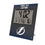 Tampa Bay Lightning Linen Wall Clock - Sports Gifts, Sports Memorabilia, Sports Collectibles, Fan Shop