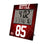 George Kittle San Francisco 49ers 85 Game Tactic Wall Clock - Sports Gifts, Sports Memorabilia, Sports Collectibles, Fan Shop