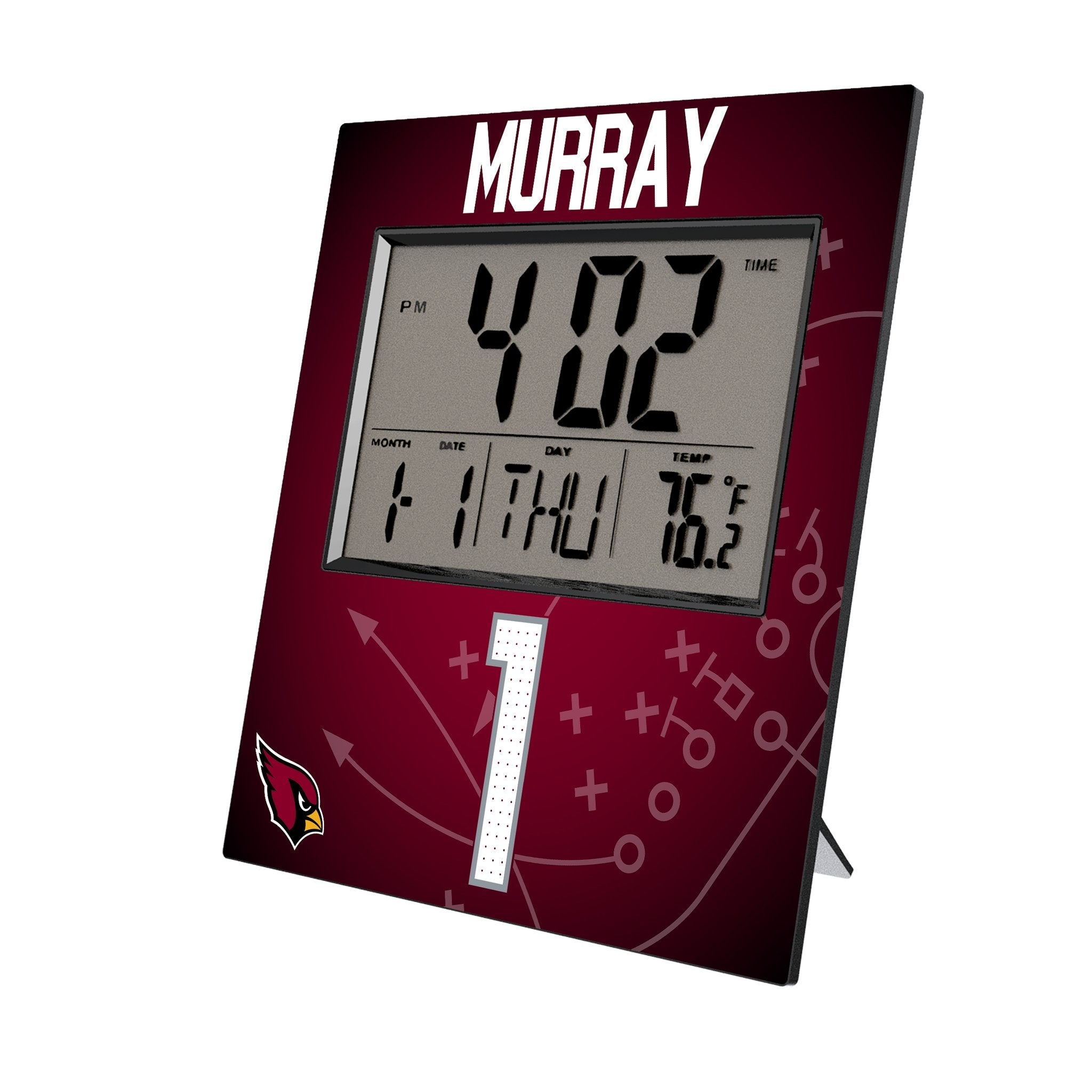 Kyler Murray Arizona Cardinals 1 Game Tactic Wall Clock - Sports Gifts, Sports Memorabilia, Sports Collectibles, Fan Shop