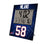 Matt Milano Buffalo Bills 58 Game Tactic Wall Clock - Sports Gifts, Sports Memorabilia, Sports Collectibles, Fan Shop