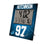 Aidan Hutchinson Detroit Lions 97 Game Tactic Wall Clock - Sports Gifts, Sports Memorabilia, Sports Collectibles, Fan Shop