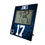 Daniel Jones Indianapolis Colts 17 Game Tactic Wall Clock - Sports Gifts, Sports Memorabilia, Sports Collectibles, Fan Shop