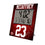 Christian McCaffrey San Francisco 49ers 23 Game Tactic Wall Clock - Sports Gifts, Sports Memorabilia, Sports Collectibles, Fan Shop