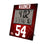 Fred Warner San Francisco 49ers 54 Game Tactic Wall Clock - Sports Gifts, Sports Memorabilia, Sports Collectibles, Fan Shop