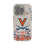 University of Virginia Cavaliers Confetti Clear Phone Case for Apple iPhone - Sports Gifts, Sports Memorabilia, Sports Collectibles, Fan Shop