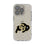 University of Colorado Buffaloes Quadtile Clear Phone Case for Apple iPhone - Sports Gifts, Sports Memorabilia, Sports Collectibles, Fan Shop