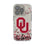 University of Oklahoma Sooners Confetti Clear Phone Case for Apple iPhone - Sports Gifts, Sports Memorabilia, Sports Collectibles, Fan Shop