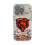 Chicago Bears Confetti Clear Phone Case for Apple iPhone - Sports Gifts, Sports Memorabilia, Sports Collectibles, Fan Shop