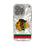Chicago Blackhawks Ice Stripe Clear Phone Case for Apple iPhone - Sports Gifts, Sports Memorabilia, Sports Collectibles, Fan Shop