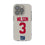 Russell Wilson New York Giants 3 Game Tactic Clear Phone Case for Apple iPhone - Sports Gifts, Sports Memorabilia, Sports Collectibles, Fan Shop