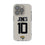 Mac Jones Jacksonville Jaguars 10 Game Tactic Clear Phone Case for Apple iPhone - Sports Gifts, Sports Memorabilia, Sports Collectibles, Fan Shop