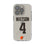 Deshaun Watson Cleveland Browns 4 Game Tactic Clear Phone Case for Apple iPhone - Sports Gifts, Sports Memorabilia, Sports Collectibles, Fan Shop