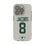 Josh Jacobs Green Bay Packers 8 Game Tactic Clear Phone Case for Apple iPhone - Sports Gifts, Sports Memorabilia, Sports Collectibles, Fan Shop