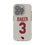 Budda Baker Arizona Cardinals 3 Game Tactic Clear Phone Case for Apple iPhone - Sports Gifts, Sports Memorabilia, Sports Collectibles, Fan Shop