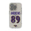 Mark Andrews Baltimore Ravens 89 Game Tactic Clear Phone Case for Apple iPhone - Sports Gifts, Sports Memorabilia, Sports Collectibles, Fan Shop