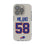 Matt Milano Buffalo Bills 58 Game Tactic Clear Phone Case for Apple iPhone - Sports Gifts, Sports Memorabilia, Sports Collectibles, Fan Shop