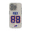 Dawson Knox Buffalo Bills 88 Game Tactic Clear Phone Case for Apple iPhone - Sports Gifts, Sports Memorabilia, Sports Collectibles, Fan Shop