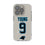 Bryce Young Carolina Panthers 9 Game Tactic Clear Phone Case for Apple iPhone - Sports Gifts, Sports Memorabilia, Sports Collectibles, Fan Shop