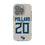 Tony Pollard Tennessee Titans 20 Game Tactic Clear Phone Case for Apple iPhone - Sports Gifts, Sports Memorabilia, Sports Collectibles, Fan Shop