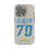 RaShawn Slater Los Angeles Chargers 70 Game Tactic Clear Phone Case for Apple iPhone - Sports Gifts, Sports Memorabilia, Sports Collectibles, Fan Shop