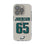 Lane Johnson Philadelphia Eagles 65 Game Tactic Clear Phone Case for Apple iPhone - Sports Gifts, Sports Memorabilia, Sports Collectibles, Fan Shop