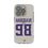 Javon Hargrave Minnesota Vikings 98 Game Tactic Clear Phone Case for Apple iPhone - Sports Gifts, Sports Memorabilia, Sports Collectibles, Fan Shop