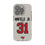 Antoine Winfield Jr. Tampa Bay Buccaneers 31 Game Tactic Clear Phone Case for Apple iPhone - Sports Gifts, Sports Memorabilia, Sports Collectibles, Fan Shop