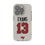 Mike Evans Tampa Bay Buccaneers 13 Game Tactic Clear Phone Case for Apple iPhone - Sports Gifts, Sports Memorabilia, Sports Collectibles, Fan Shop