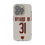Kevin Byard III Chicago Bears 31 Game Tactic Clear Phone Case for Apple iPhone - Sports Gifts, Sports Memorabilia, Sports Collectibles, Fan Shop