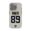 Brock Bowers Las Vegas Raiders 89 Game Tactic Clear Phone Case for Apple iPhone - Sports Gifts, Sports Memorabilia, Sports Collectibles, Fan Shop