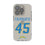 Tuli Tuipulotu Los Angeles Chargers 45 Game Tactic Clear Phone Case for Apple iPhone - Sports Gifts, Sports Memorabilia, Sports Collectibles, Fan Shop
