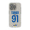 Kobie Turner Los Angeles Rams 91 Game Tactic Clear Phone Case for Apple iPhone - Sports Gifts, Sports Memorabilia, Sports Collectibles, Fan Shop