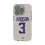 Jordan Addison Minnesota Vikings 3 Game Tactic Clear Phone Case for Apple iPhone - Sports Gifts, Sports Memorabilia, Sports Collectibles, Fan Shop
