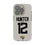 Travis Hunter Jacksonville Jaguars 12 Game Tactic Clear Phone Case for Apple iPhone - Sports Gifts, Sports Memorabilia, Sports Collectibles, Fan Shop