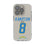 Omarion Hampton Los Angeles Chargers 8 Game Tactic Clear Phone Case for Apple iPhone - Sports Gifts, Sports Memorabilia, Sports Collectibles, Fan Shop