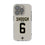 Tyler Shough New Orleans Saints 6 Game Tactic Clear Phone Case for Apple iPhone - Sports Gifts, Sports Memorabilia, Sports Collectibles, Fan Shop