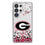 University of Georgia Bulldogs Confetti Clear Phone Case for Samsung Galaxy - Sports Gifts, Sports Memorabilia, Sports Collectibles, Fan Shop