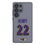 Derrick Henry Baltimore Ravens 22 Game Tactic Clear Phone Case for Samsung Galaxy - Sports Gifts, Sports Memorabilia, Sports Collectibles, Fan Shop