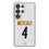 DK Metcalf Pittsburgh Steelers 4 Game Tactic Clear Phone Case for Samsung Galaxy - Sports Gifts, Sports Memorabilia, Sports Collectibles, Fan Shop