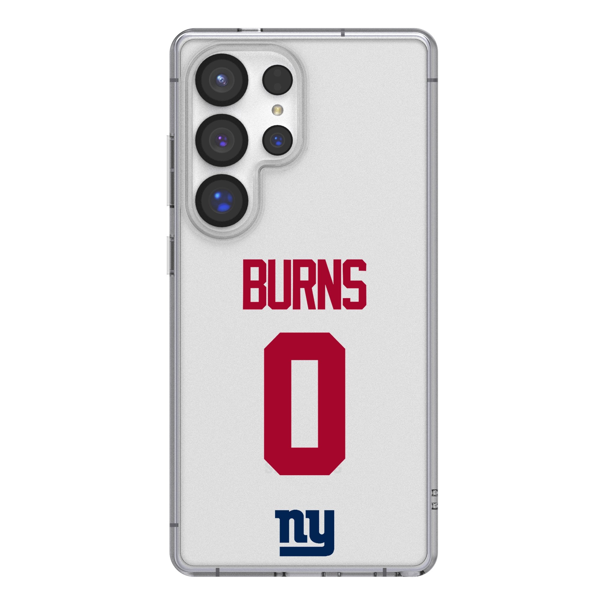 Brian Burns New York Giants 0 Game Tactic Clear Phone Case for Samsung Galaxy - Sports Gifts, Sports Memorabilia, Sports Collectibles, Fan Shop