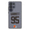 Myles Garrett Cleveland Browns 95 Game Tactic Clear Phone Case for Samsung Galaxy - Sports Gifts, Sports Memorabilia, Sports Collectibles, Fan Shop