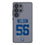 Quenton Nelson Indianapolis Colts 56 Game Tactic Clear Phone Case for Samsung Galaxy - Sports Gifts, Sports Memorabilia, Sports Collectibles, Fan Shop