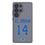 Amon-Ra St. Brown Detroit Lions 14 Game Tactic Clear Phone Case for Samsung Galaxy - Sports Gifts, Sports Memorabilia, Sports Collectibles, Fan Shop